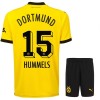 Borussia Dortmund Hummels 15 Hjemme 23-24 - Barn Draktsett